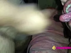 izzi fucks installer in front of husband trailer