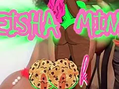 i got my big black cock sucked by evil eater keisha minaj for a cumshot