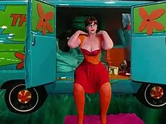 granny velma dinkley takes my double penetration and gets a fucking creampie?