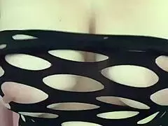 Sexy milf showing off her tits and ass in missionary