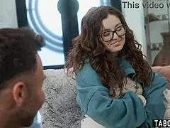 stepdaughter leana lovings and stepmom bunny madison sharing family time