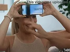 stepdaughter leana lovings and stepmom bunny madison sharing family time