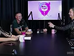 Check out these compilations of Jujube Delicia in Bora Cast with Bruna Carlos - part 1.