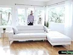 What makes this big tits stepmom fuck her graduated stepson with such wild face sitting?