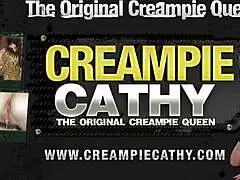 In this homemade scene, a mature cougar eagerly receives a big cock bareback blowjob before getting filled with a hot creampie cumshot