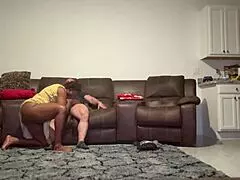 Tony and I enjoy a private homemade session