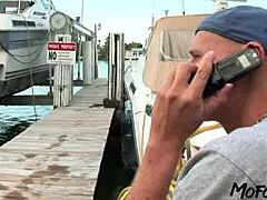 Mofozo Com - Brunette Model Takes Monster Cock Deepthroat and Gets Cum on Big Tits