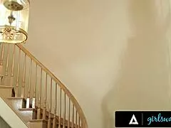 Pissed Off, Busty Milf Reena Sky Makes A Rough Sex Tape With Hot Neighbor Chanell Heart.