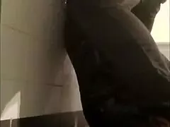 sophie la larve's bdsm momification ends with a deepthroat blowjob