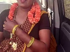 Stepmom and stepson long drive for fucking car dirty talks telugu audio 😈