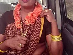 Stepmom and stepson long drive for fucking car dirty talks telugu audio 😈