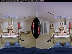 Mommy rides in fishnet stockings like a slut