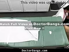 Doctor and nurse team up to help the patient in the hospital