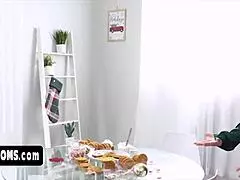 Xmas Is Always Free Fuck And Free Pussy Day For Us And My Stepmom Just Cant Get Enough