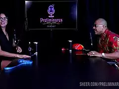 Watch The Hottest Moments From Nego Catra's Preliminares Podcast With Bia Hot And Julia Fontanelli - Part 3 On Sheer Red