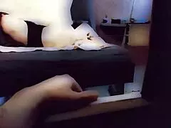 Milf Wife Achieves Orgasm at Gloryhole with Monster Cock and Long Legs