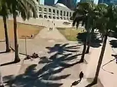 shocking carnival start in rio with masked couple raw anal and creampie