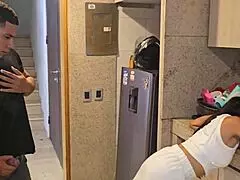 My husband cheats with Lil Timy's girlfriend, but she's so tight and eager.