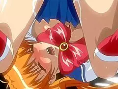 Virgin in uniform gets licked 😋