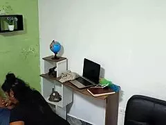 Aly Denali's amazing blowjob skills on display