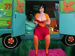 Eating Granny Velma Dinkley's Sweet Pussy