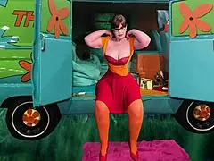 Eating Granny Velma Dinkley's Sweet Pussy