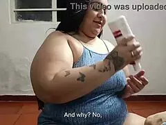 Stepmom's foot massage turns into pussy rubbing and dildo fucking