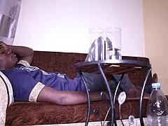 Birthday Surprise Arrived Early Crazy and Nasty Anal Experience Taking a Huge BBC Sized Cock in Anal