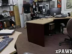 Broke Ass Milf Sells Her Pussy In The Pawnshop Earning A Lot