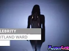 Redhead mature Maitland Ward Baxter performs artistic striptease