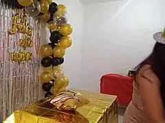 Classy Lady's New Year's Party Reveals Her Secret Desires