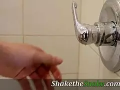 Oh man, this landlord milf is totally shaking things up by banging that young guy's hard cock to cover the rent! 😂