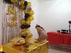 Classy Lady's New Year's Party Reveals Her Secret Desires