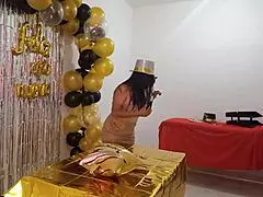 Classy Lady's New Year's Party Reveals Her Secret Desires