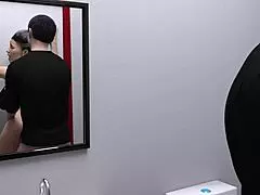 I-I got my ass fucked in the bathroom, it was so hot!