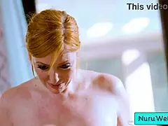 i'm a big ass blonde mature masseuse seducing client with big boobs and fucking good