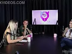 Compilados da lexi mallet no bora cast com bruna carlos watch on sheer red