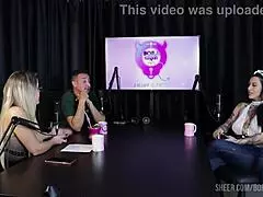 Compilados da lexi mallet no bora cast com bruna carlos watch on sheer red