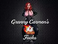 Granny Nurse In Star Trek Costume! Gets Creampied In Hospital POV.