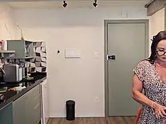 Stepson Learns Naughty Blowjob and Anal from Brazilian Milf