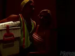 mofozo com - blonde latina gets the cum on her face