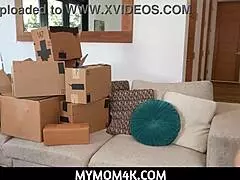 Stepmom Gets Rich From Stepson Deal. She Rewards Him With Blowjob And Cum.