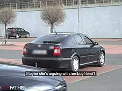 Deviante - Gas Station Glory Hole Rough Fuck For Big Tits Babe With Red Hair