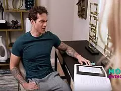 Forbidden momswingers swap partners at the holiday bbq feast