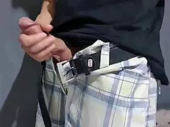 he spied on me innocently, but ended up creampieing my big tits milf pussy