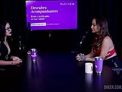 compilados da belinha baracho no swing cast com tifany rocha - parte 2 watch on sheer red