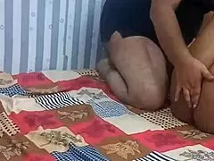 beautiful indian step daughter having fun