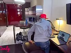 Latina maid tati squirts from craig's monster cock in reality