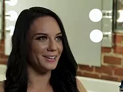 petite milf beauty meghan leopard gets fully naked for playboy centerfold.