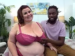hey chubby old auntie lady lynn, ready to bang that black dude jm1235